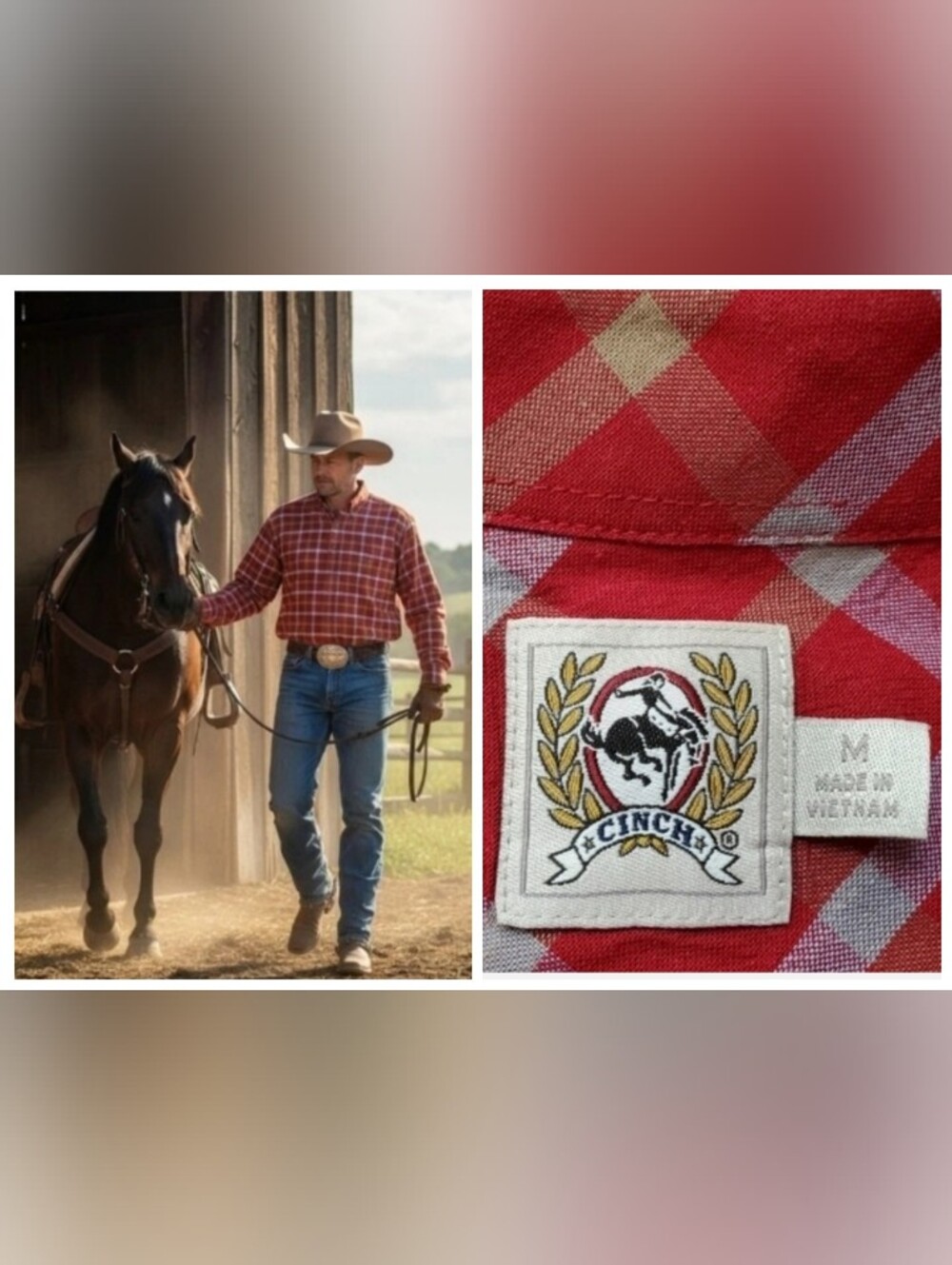 CINCH Westernwear Shirt New Without Tags sz Medium